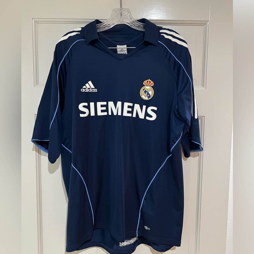 Men’s Adidas Siemens Football Jersey. REAL MADRID